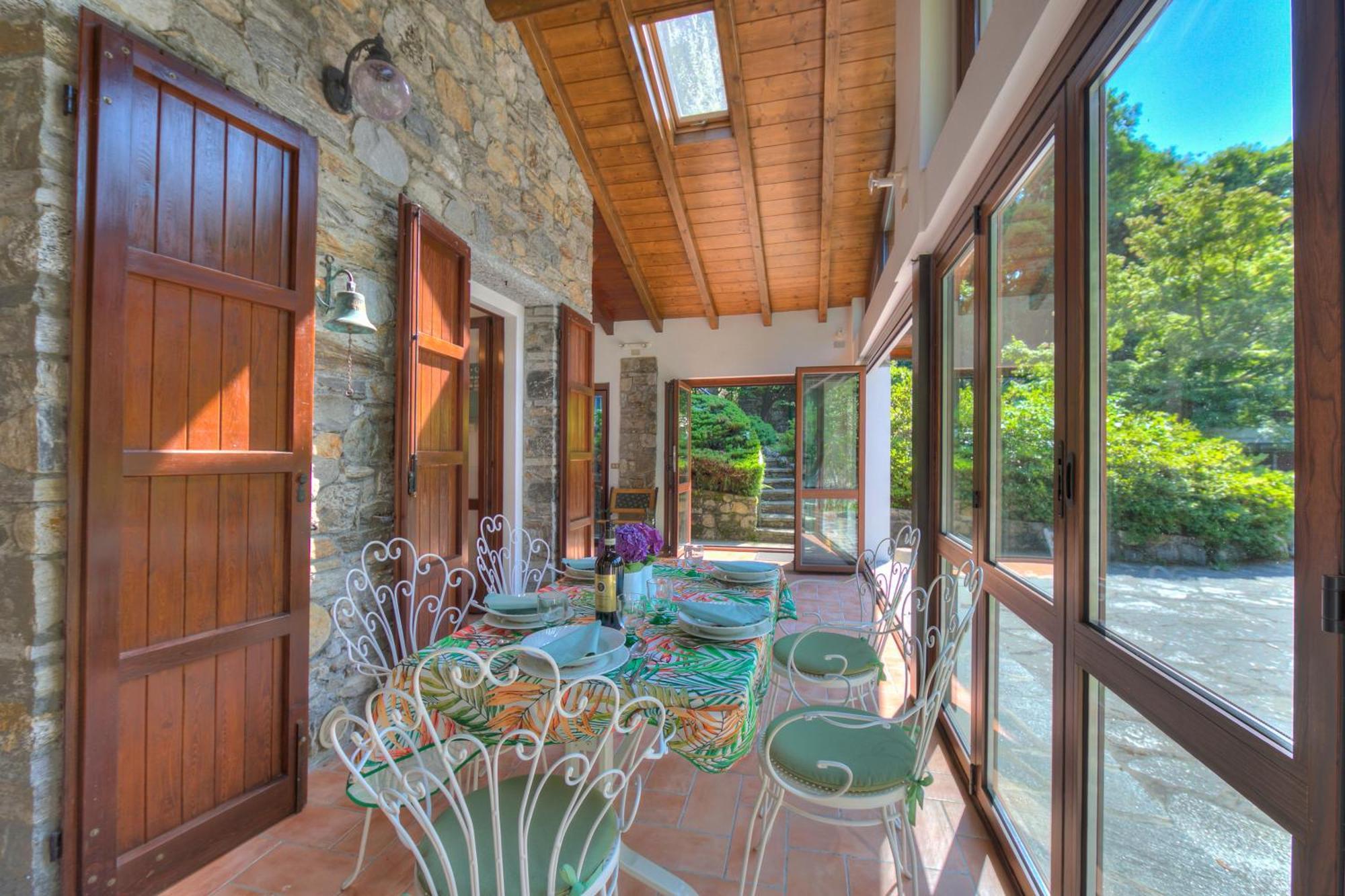 Villa Il Castagno Few Min From Beach - Happy Rentals Castelveccana Esterno foto