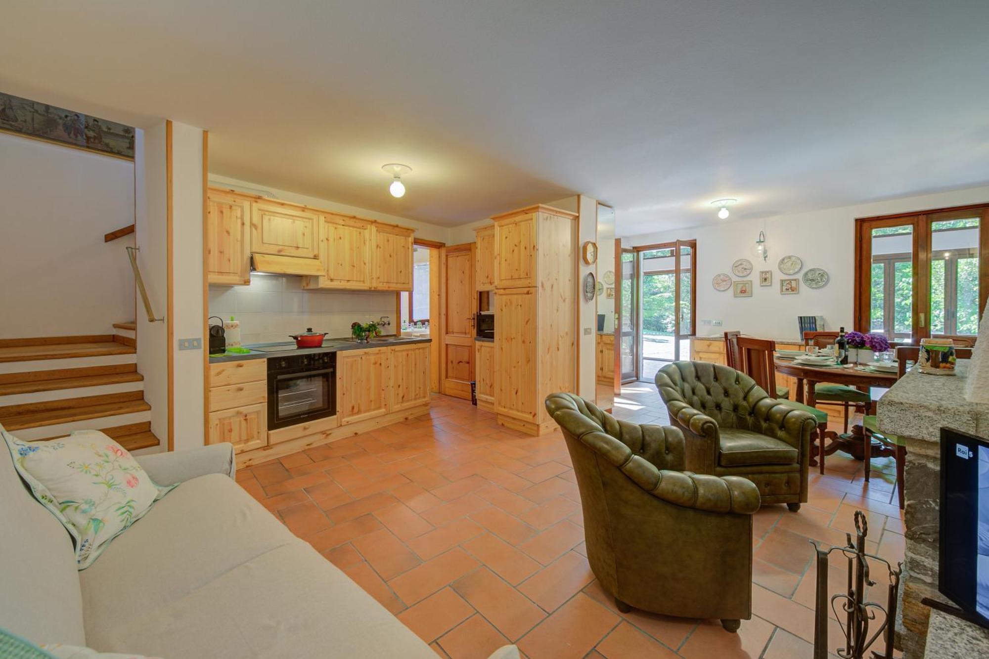 Villa Il Castagno Few Min From Beach - Happy Rentals Castelveccana Esterno foto